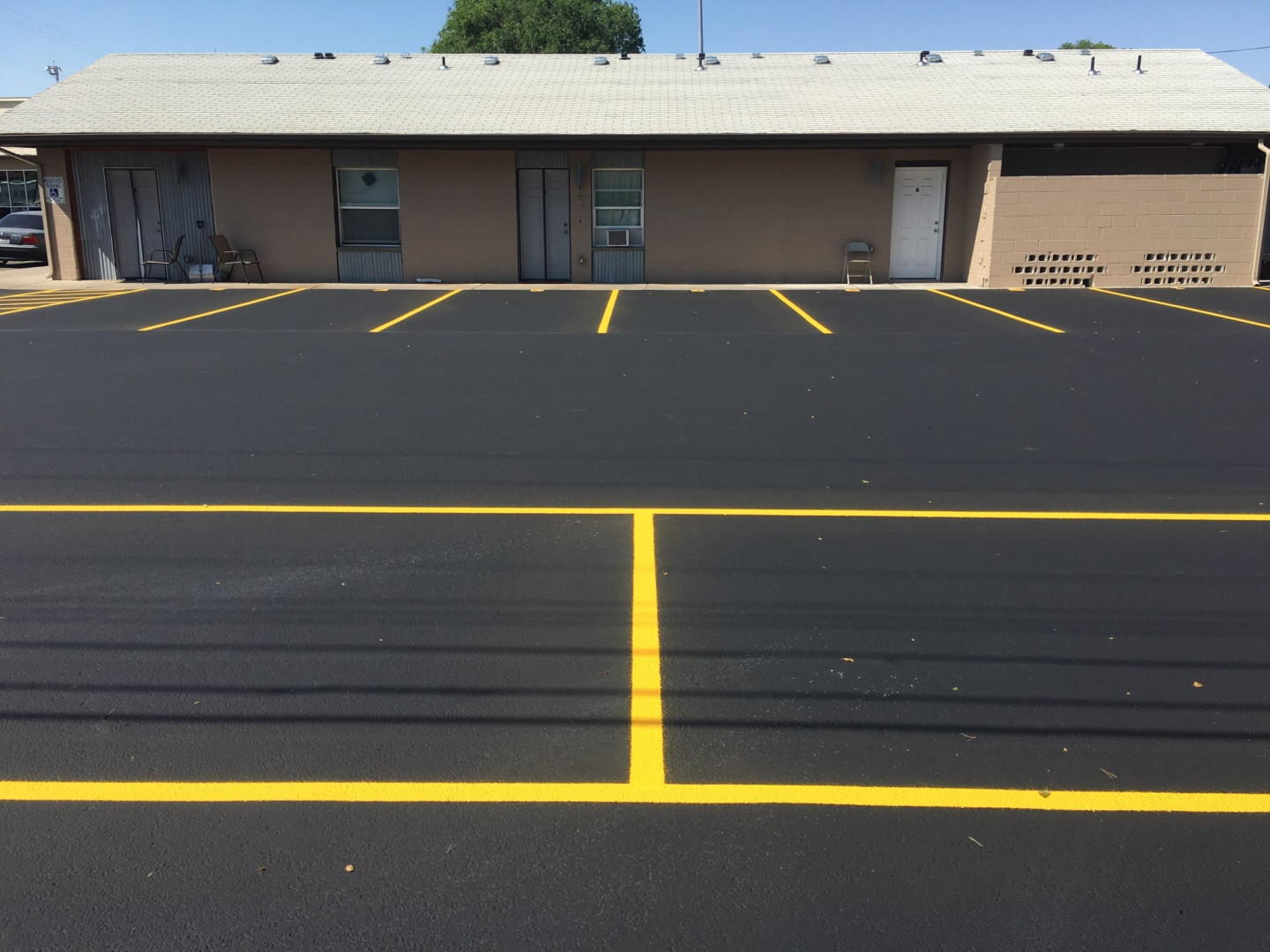 Parking Lot Striping, Striping Parking Lot Twin Falls, ID Seal King